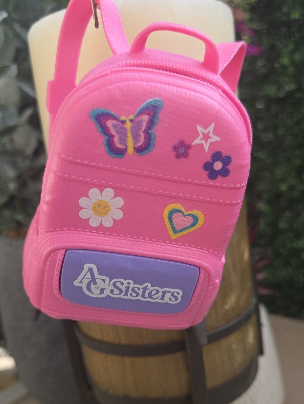 "American Girl AG Sisters School Style Backpack – 2025, 14.5-inch Doll Accessory